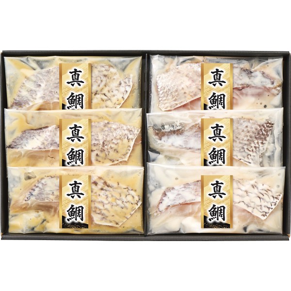 漬匠の熟成　真鯛西京漬け＆粕漬けセット（６切） 1773591の画像