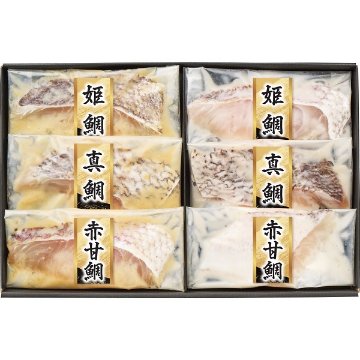 漬匠の熟成　鯛づくし西京漬け＆粕漬けセット（６切） 1773590の画像
