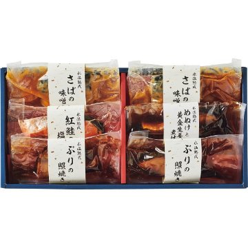 氷温熟成　煮魚・焼魚ギフトセット（６切） 1758433の画像