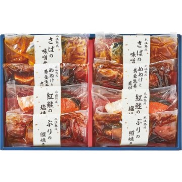 氷温熟成　煮魚・焼魚ギフトセット（８切） 1781450の画像