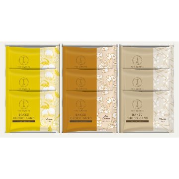 シャディ１００周年　リト＠葉っぱ切り絵×ザ・スウィーツ　ベイクドチョコサンド（９個） TSBCS18の画像