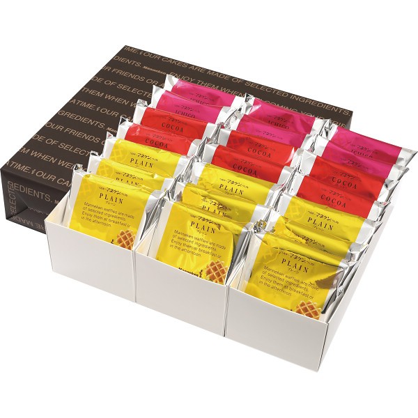 マネケン　ワッフルギフトセット（２１個） 21-PCIG の画像