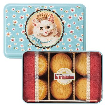 ラ・トリニテーヌビスケット ロイヤルキャッツ 14904の画像