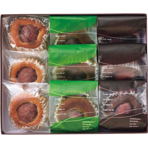 菓心谷常　一粒栗焼きモンブラン（９個） 1745389の画像