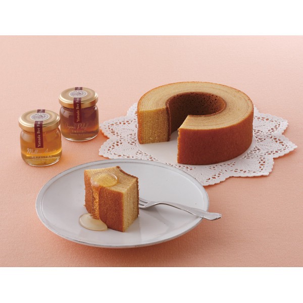 山田養蜂場　はちみつバウムギフトセット  78484の画像