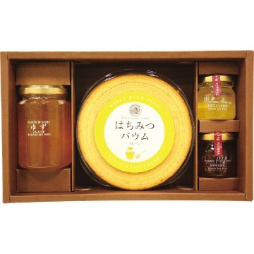 山田養蜂場　はちみつバウムギフトセット  78484の画像
