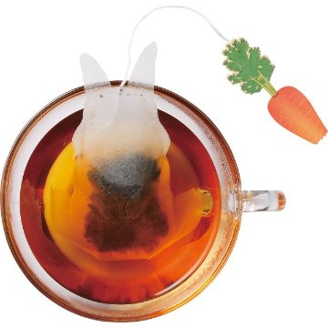 白うさぎのティーバッグ　紅茶セット（３包入）　 D056 の画像