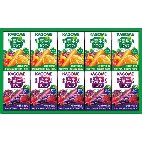 カゴメ　小容量　野菜飲料ギフト（１０本） SYJｰ10の画像