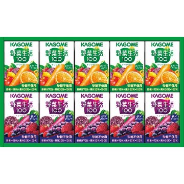カゴメ　小容量　野菜飲料ギフト（１０本） SYJｰ10の画像