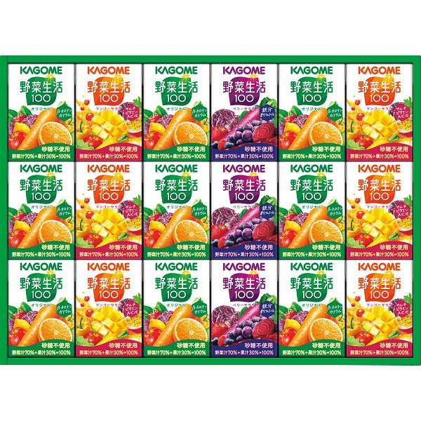 カゴメ　小容量　野菜飲料ギフト（１８本） SYJ-15Gの画像