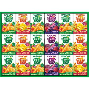 カゴメ　小容量　野菜飲料ギフト（１８本） SYJ-15Gの画像