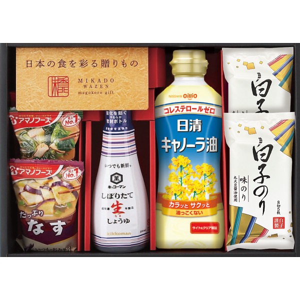 味香門和膳（みかどわぜん）アマノフーズ＆キッコーマン和食詰合せ MKD-15Nの画像