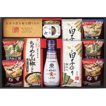 味香門和膳（みかどわぜん）アマノフーズ＆キッコーマン和食詰合せ MKD-25Nの画像
