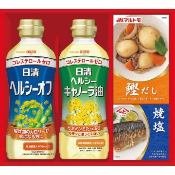 日清ヘルシーオイル＆バラエティ調味料ギフト N-15Aの画像