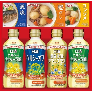 日清ヘルシーオイル＆バラエティ調味料ギフト N-25Aの画像