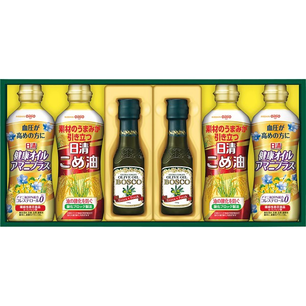 ボスコ　オリーブオイル＆ヘルシーオイルギフト BMｰ30の画像
