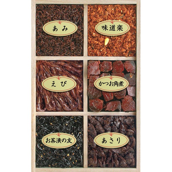 新橋玉木屋　佃煮詰合せ６種入 TK-6の画像