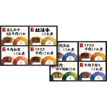 料亭しぐれ煮詰合せ GS100の画像
