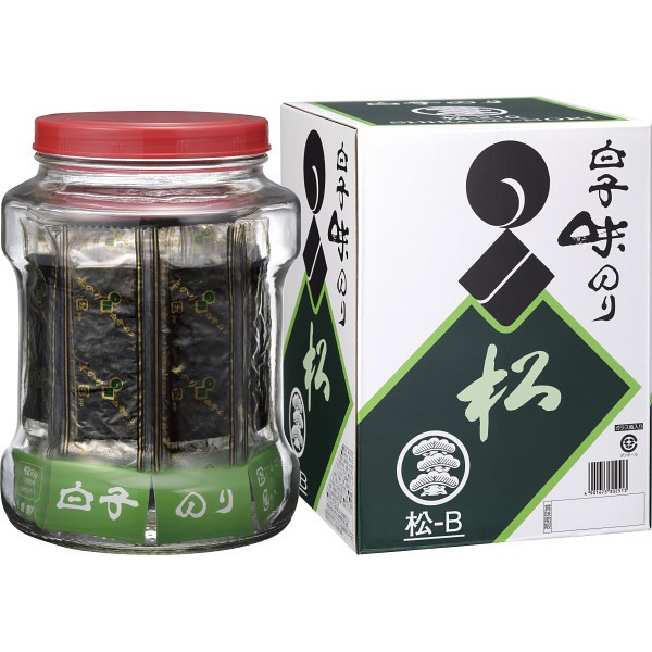 白子のり　瓶入り味のり詰合せ 松-Bの画像