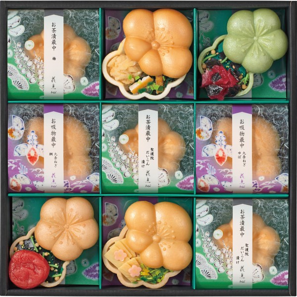 辻が花　お茶漬・お吸物最中詰合せ YTｰ30の画像