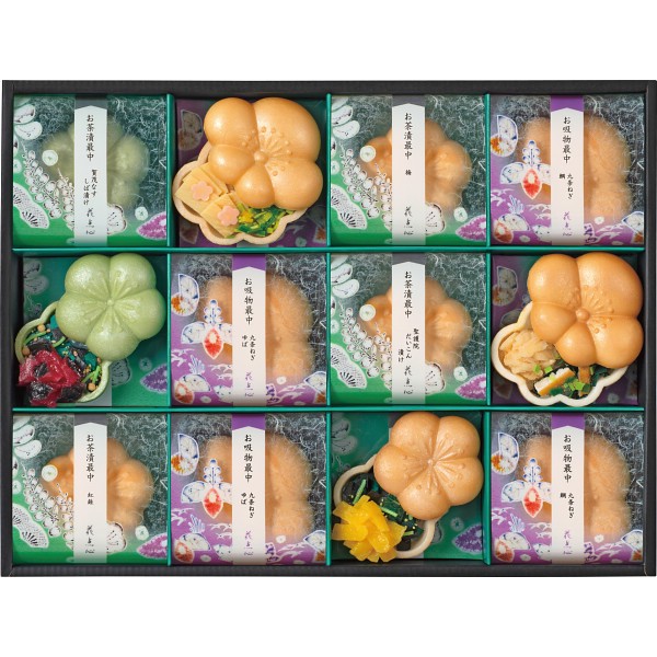 辻が花　お茶漬・お吸物最中詰合せ YTｰ40の画像