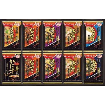 アマノフーズ　フリーズドライ　おみそ汁贅沢ギフト（２０食） 300Zの画像
