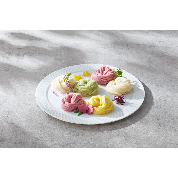 手延素麺揖保乃糸（特級品）彩り・華−ＨＡＮＡ−１１束 CST-20の画像