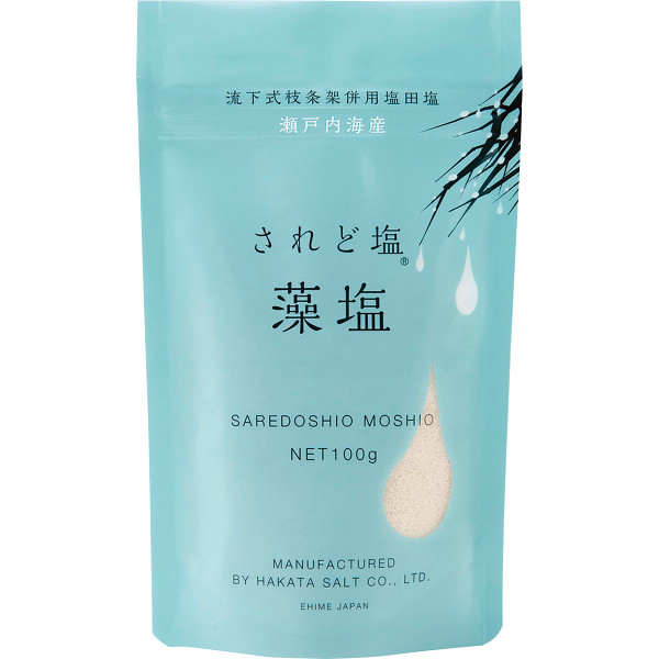 伯方塩業　されど塩　藻塩（１００ｇ） 1713546の画像