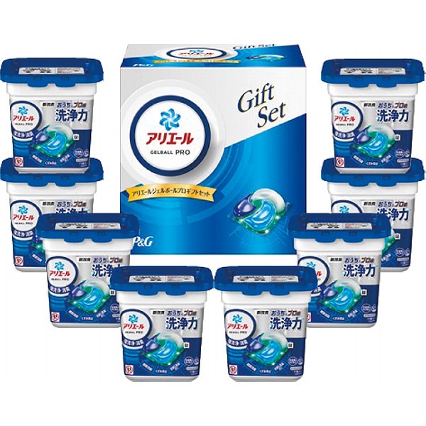 Ｐ＆Ｇアリエールジェルボールプロギフトセット PGAGｰ50Eの画像
