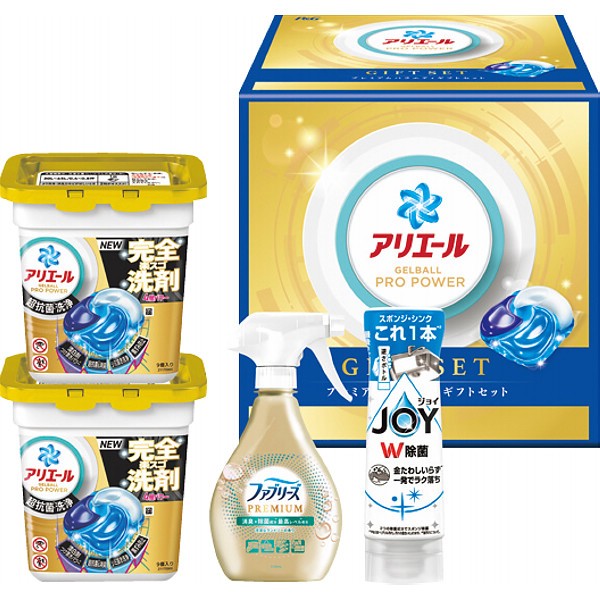 Ｐ＆Ｇ　アリエールジェルボール　プレミアムバラエティギフトセット PGPV-30EBの画像