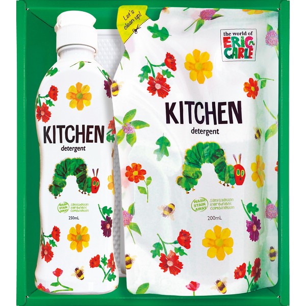はらぺこあおむし　キッチン洗剤セット H-08AZの画像