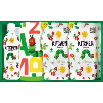 はらぺこあおむし　キッチン洗剤タオルセット H-20AZの画像