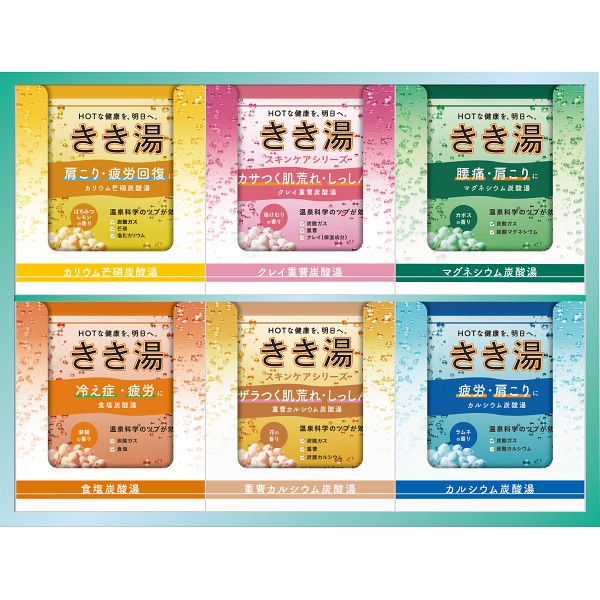 きき湯オリジナルギフトセット KKY-15Dの画像