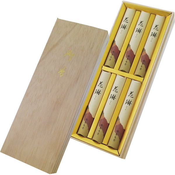 薫寿堂　花琳　木箱短寸６入 027の画像