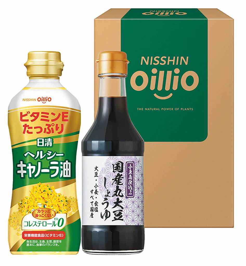 日清ヘルシーオイル&国産丸大豆しょうゆギフト TOS-10A の画像
