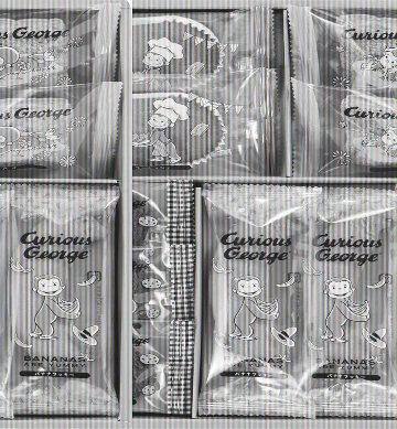 おさるのジョージスイーツギフト CS-10 の画像