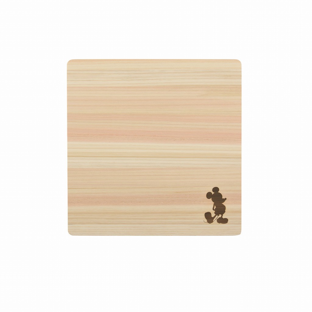 Disney　ひのきのまな板（小）　ミッキー 40227 の画像
