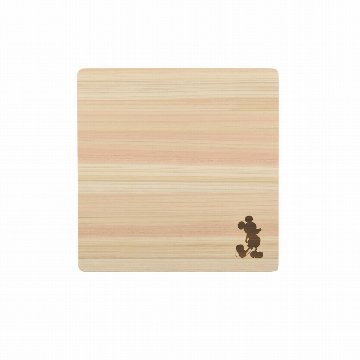 Disney　ひのきのまな板（小）　ミッキー 40227 の画像