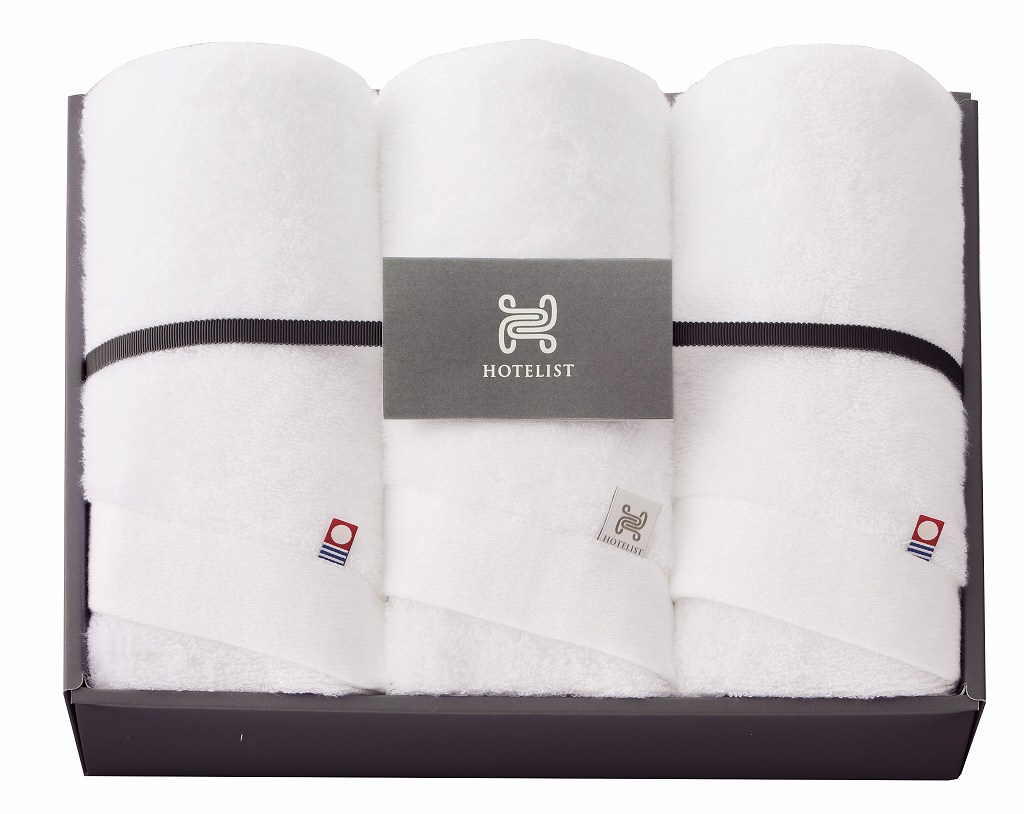 今治　HOTELIST　フェイスタオル3P H-11655 の画像