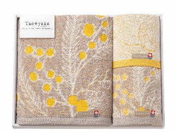 Taoyaka（ミモザ）バスタオル・フェイスタオル・ウォッシュタオル TAO-41Y の画像