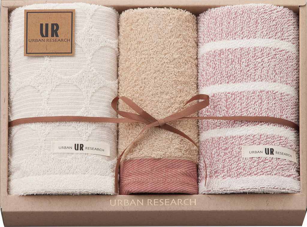 URBAN RESEARCH(アーバンリサーチ)　タオルセット（レッド） UR2325-RD の画像
