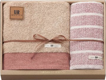 URBAN RESEARCH(アーバンリサーチ)　タオルセット（レッド） UR2335-RD の画像