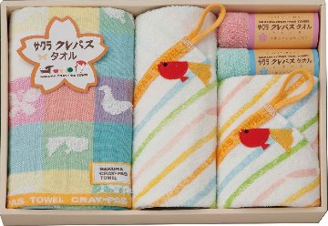 クレパスタオル　タオルセット CR23300 の画像