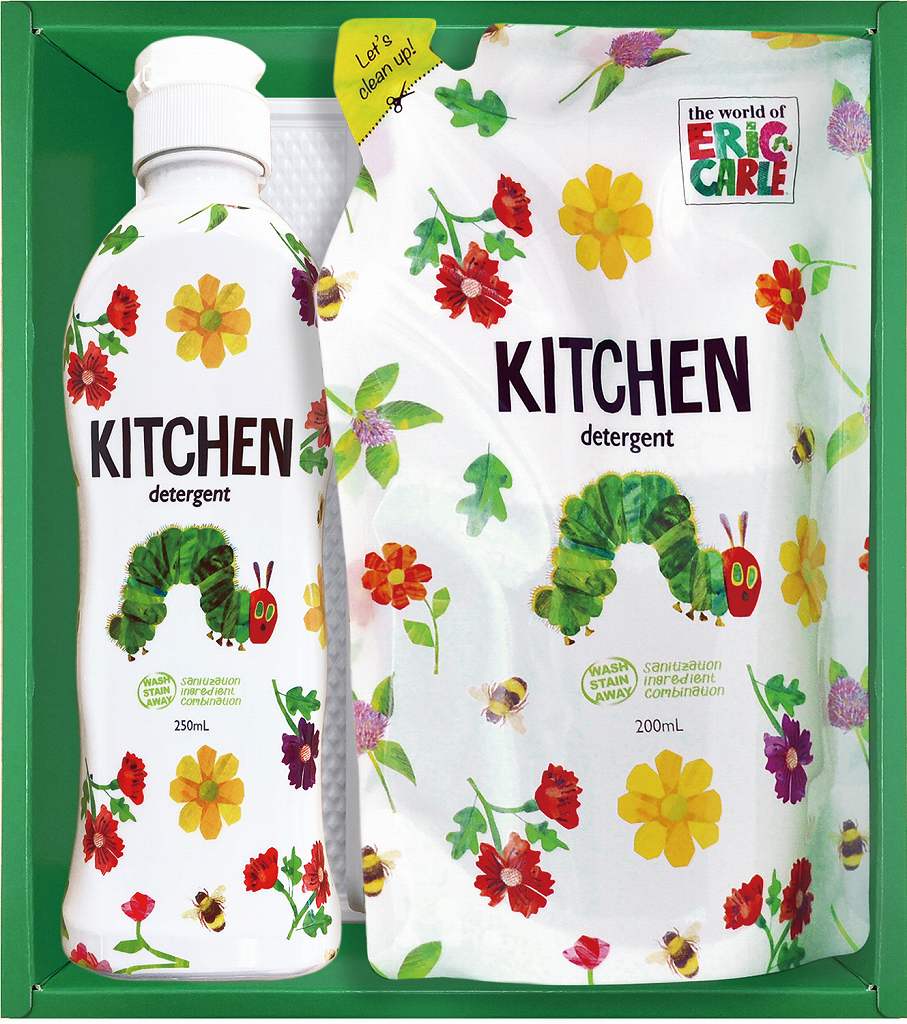 はらぺこあおむし キッチン洗剤セット H-08AZ の画像