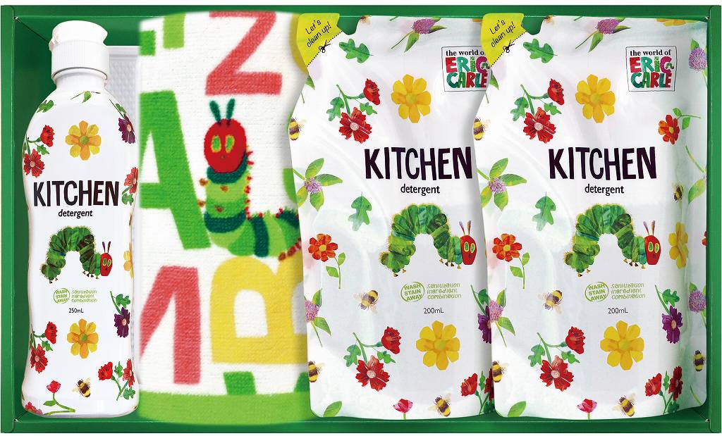 はらぺこあおむし キッチン洗剤セット H-20AZ の画像