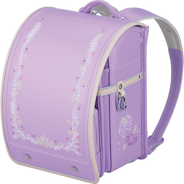 ディズニープリンセスデザイン　ランドセル＜ラプンツェル＞ ライトラベンダー D2617LV-1 の画像
