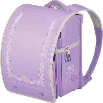 ディズニープリンセスデザイン　ランドセル＜ラプンツェル＞ ライトラベンダー D2617LV-1 の画像