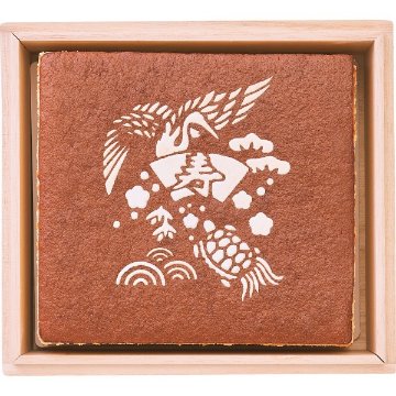 長�ｱ堂　絵柄入りカステーラ（桐箱入） TKS-25Kの画像