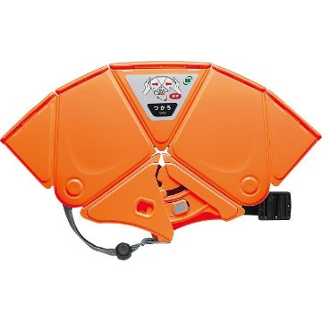 折りたたみ防災ヘルメット　Ｆｌａｔｍｅｔ２ オレンジ CD4001900012の画像