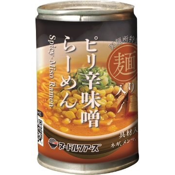 ヌードルツアーズ　らーめん缶　ピリ辛味噌の画像